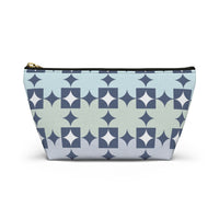 World's Fair Accessory Pouch w T-bottom in Blue